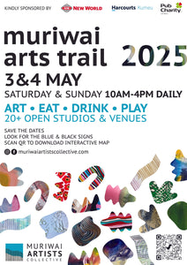 Muriwai Arts Trail – Come Visit! 3-4 May 2025