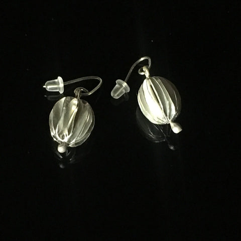 Nature pod short earrings