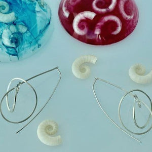 Molluska sculptural earrings
