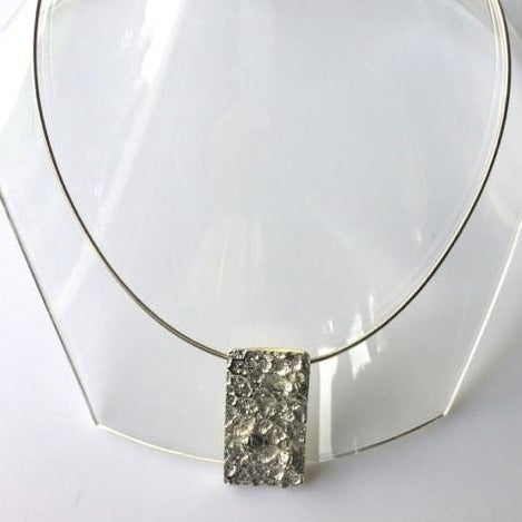 Turangawaewae manuka bud silver pendant